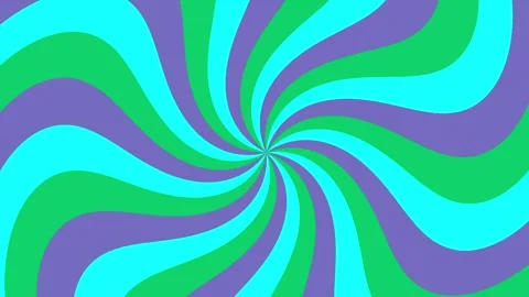 Three Solid Colors Palette Radial Spin Swirl Background Stock Footage 247762097