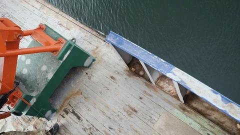 Three special forces units keep operation on vessel. Video stock 117219274