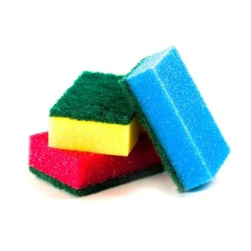 Three sponges Stock Photos