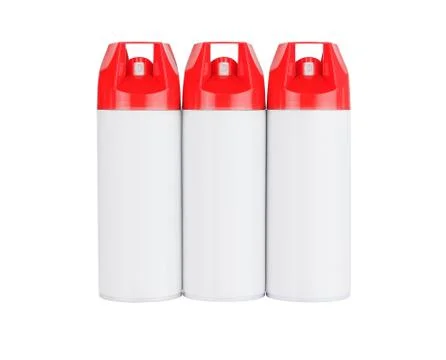 Three Spray Cans Stock Photos
