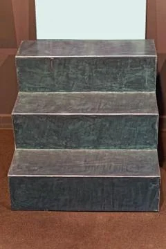 Three steps stairs Stock Photos