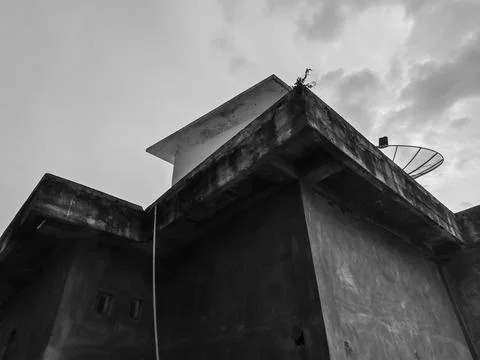 Three-storey building Stock Photos