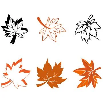 Three Stylized Flower Designs Stock Illustration