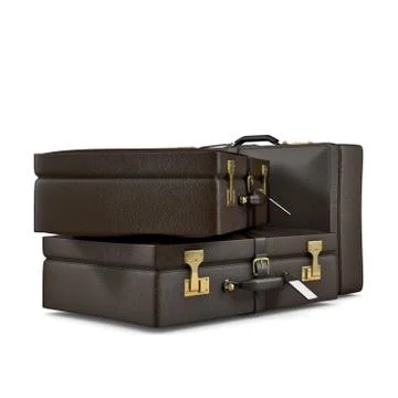 Three suitcases Stock Illustration