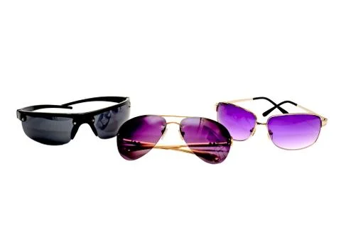 	Three sunglasses Stock Photos