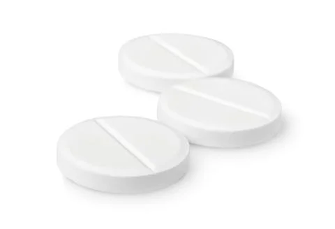 Three tablets isolated Stock Photos
