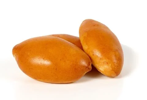 Three tasty buns Stock Photos