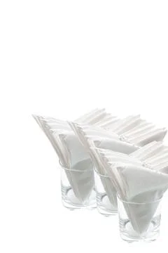 Three tissue paper Stock Photos