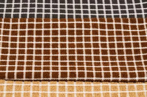 Three towels Stock Photos