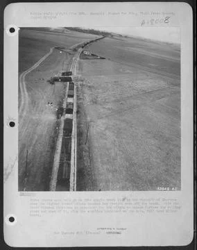 Three trains were held up on this single track line in the vicinity of Cha... Stock Photos