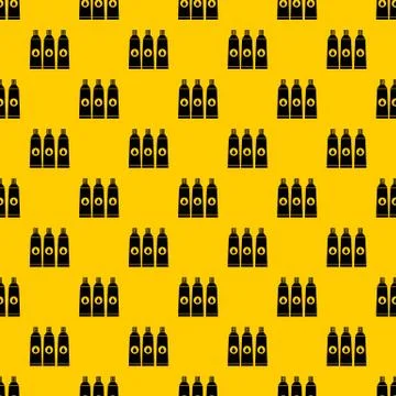 Three tubes with paint pattern vector 스톡 일러스트