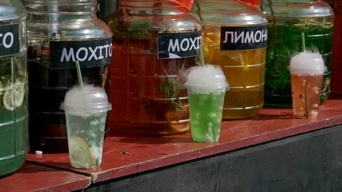 Three Vapor lemonade Stockbeeldmateriaal 116053665