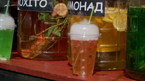 Three Vapor soft drinks Stockbeeldmateriaal 116053692