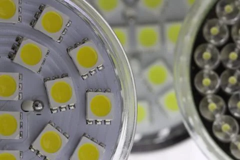 Three various LED bulbs Фото