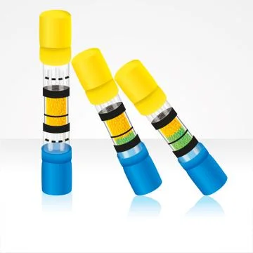 Three vector breathalyzers Stock Illustration