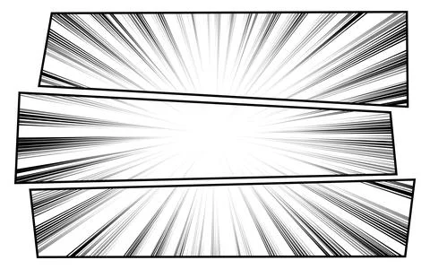 Three vibrant comic book style panels. vector illustration Stock Illustration