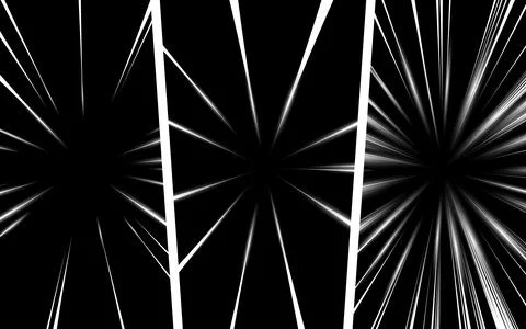 Three vibrant comic book style panels. vector illustration Stock Illustration