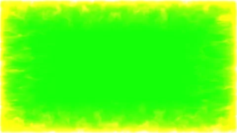 Three vibrant neon green rectangular frames with glowing yellow edges for Stock Footage 340940707