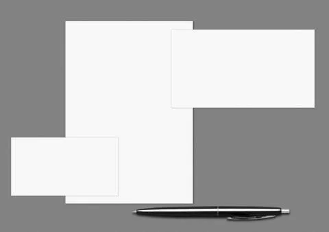 Three white sheet Stock Illustration