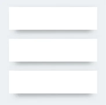 Three wide flyer realistic mockup. vector Illustration of Paper Posters Design Stock Illustration
