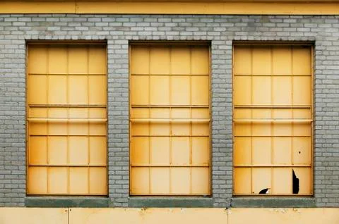 Three Windows Foto stock