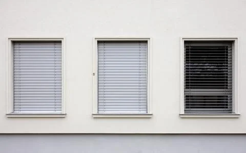 Three windows Stock Photos