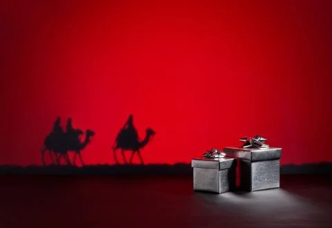 Three wise men Stock Photos