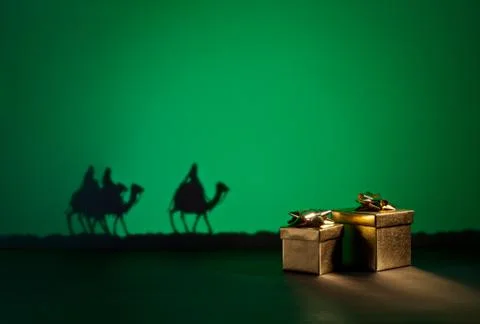 Three wise men Stock Photos