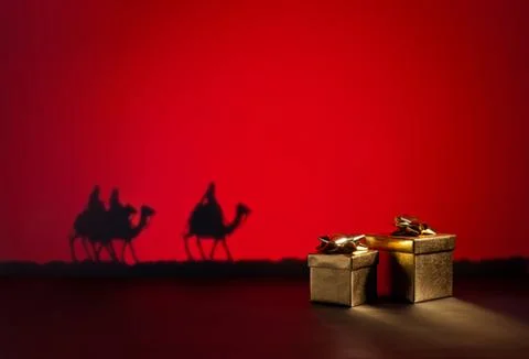 Three wise men 스톡 사진