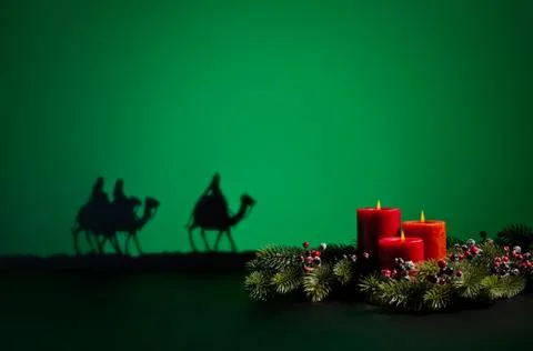 Three wise men Stock Photos