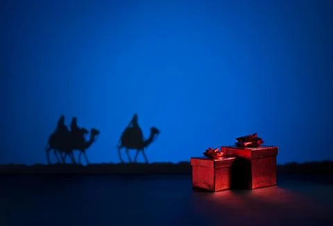 Three wise men Stock Photos