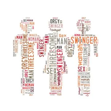 Threesome Stock Illustration