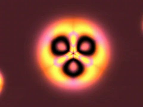 Threeway pulsing light - Loop Stock Footage 450481