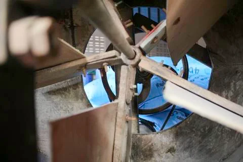 Threshing machine Stock Photos