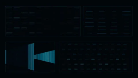 Threshold Alerts Fire And Stack Across A Trading Screen Stock-Footage 344513306