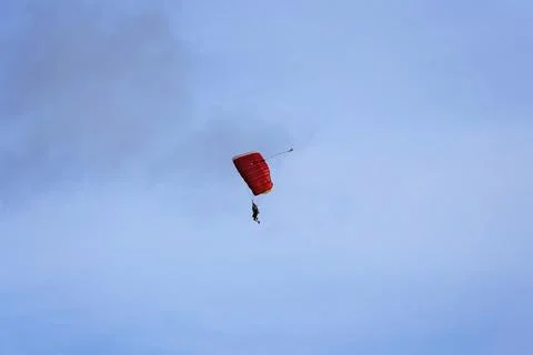 The Thrill Of Tandem Skydiving Stock Photos