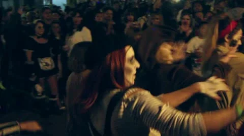 Thrill the World Dance 1 Stock Footage 10088377