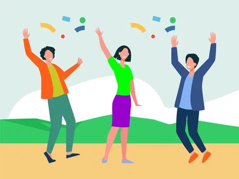 Thriving Concept Illustration Stock Illustration