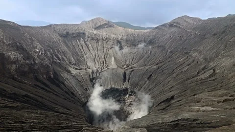 Throat of the Active Volcano 動画素材 106464711