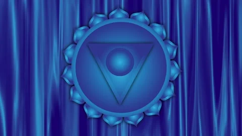 Throat Chakra Symbol Animated 스톡 동영상 140829689