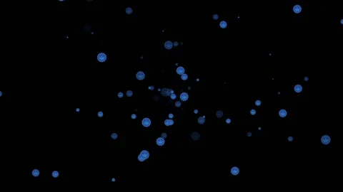 Throat chakra symbol explosion Stock Footage 142416740