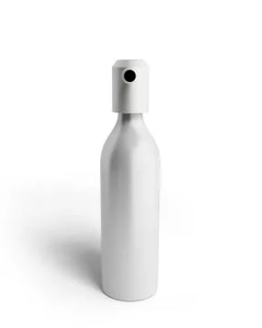 Throat spray medication 3d render on white Stock Illustration