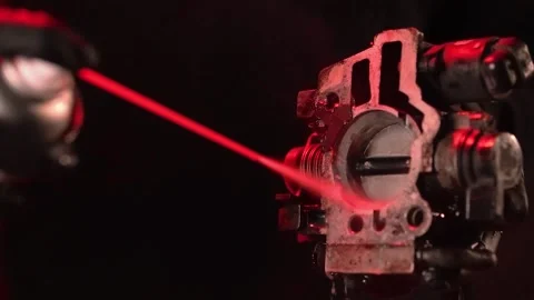 Throttle cleaning 001 Stock Footage 172232966