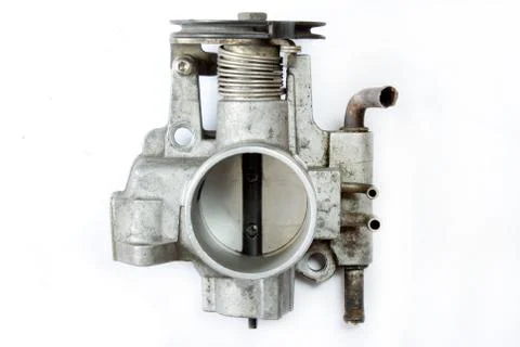 Throttle valve Foto stock