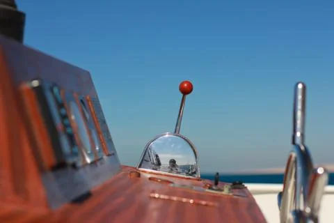 Throttle yacht Stock Photos