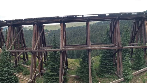 Through the bridge Stock Footage 94979319