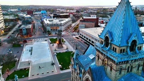 Through a City - Syracuse, NY Video stock 336224845