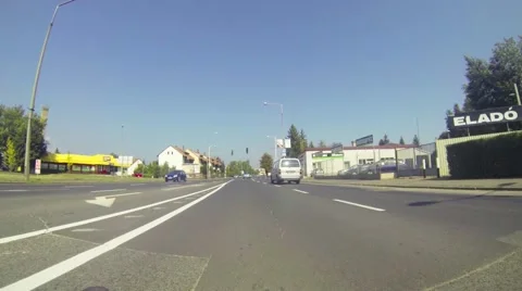 Through Cityscape Stock Footage 50815643