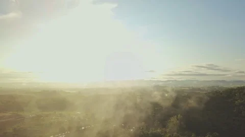 Through the Cloud Stock Footage 80827994