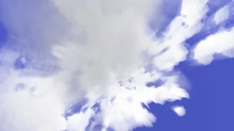 Up through clouds - blur Stock Footage 150214350